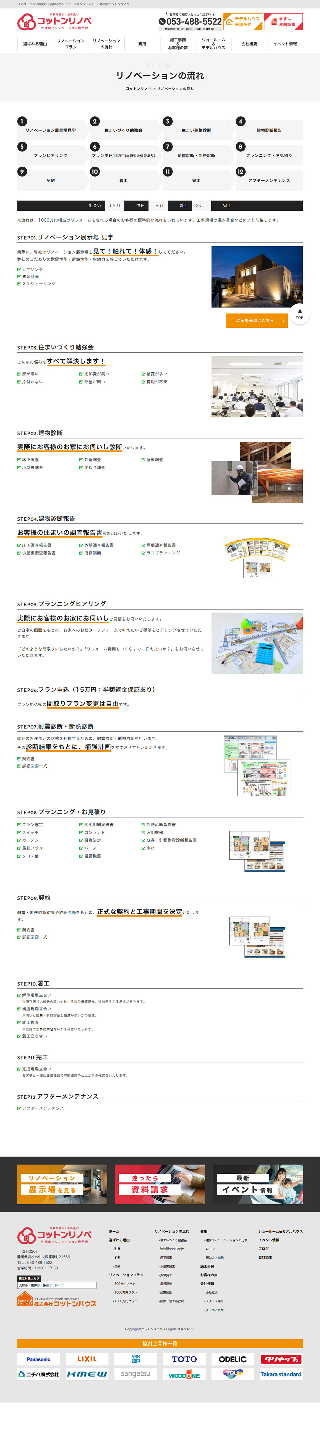 浜松市 株式会社コットンハウス ホームページ制作2
